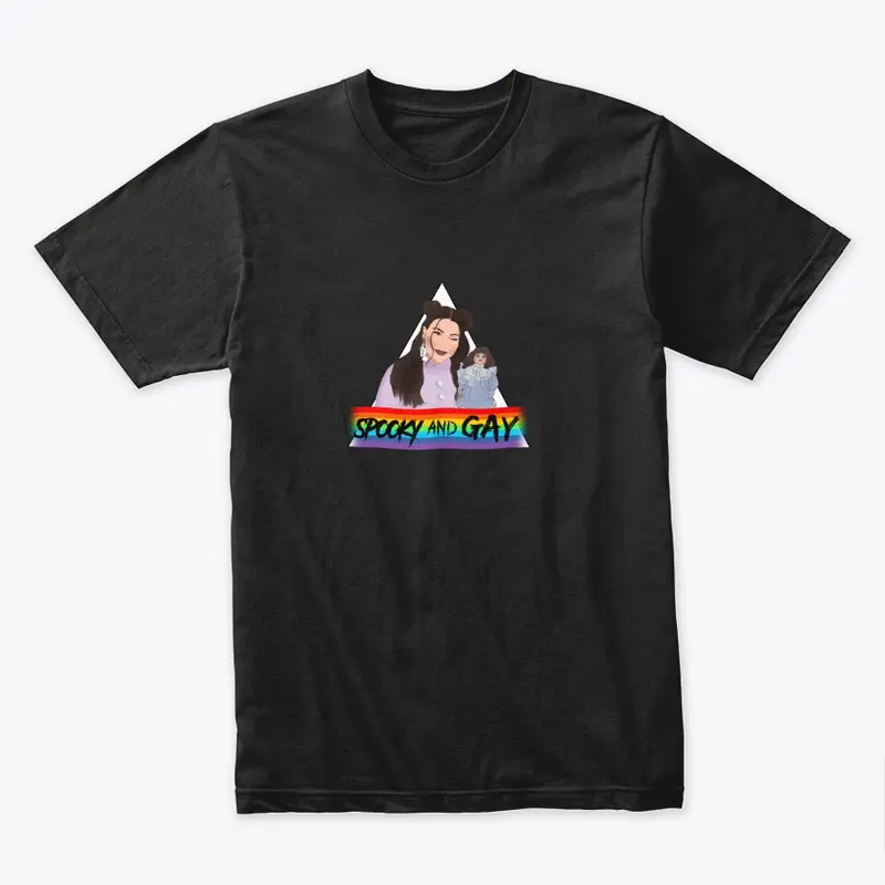 Spooky and Gay PRIDE T-Shirt